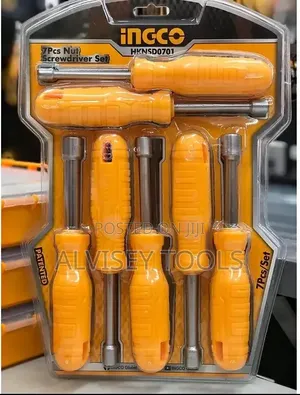 Ingco 7pcs Nut Screwdriver Set