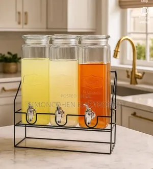1.6l Tripple Glass Juice Dispensers