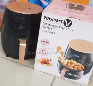 Volsmart Air Fryer 6 Litres Capacity,Large Capacity for Family Meals