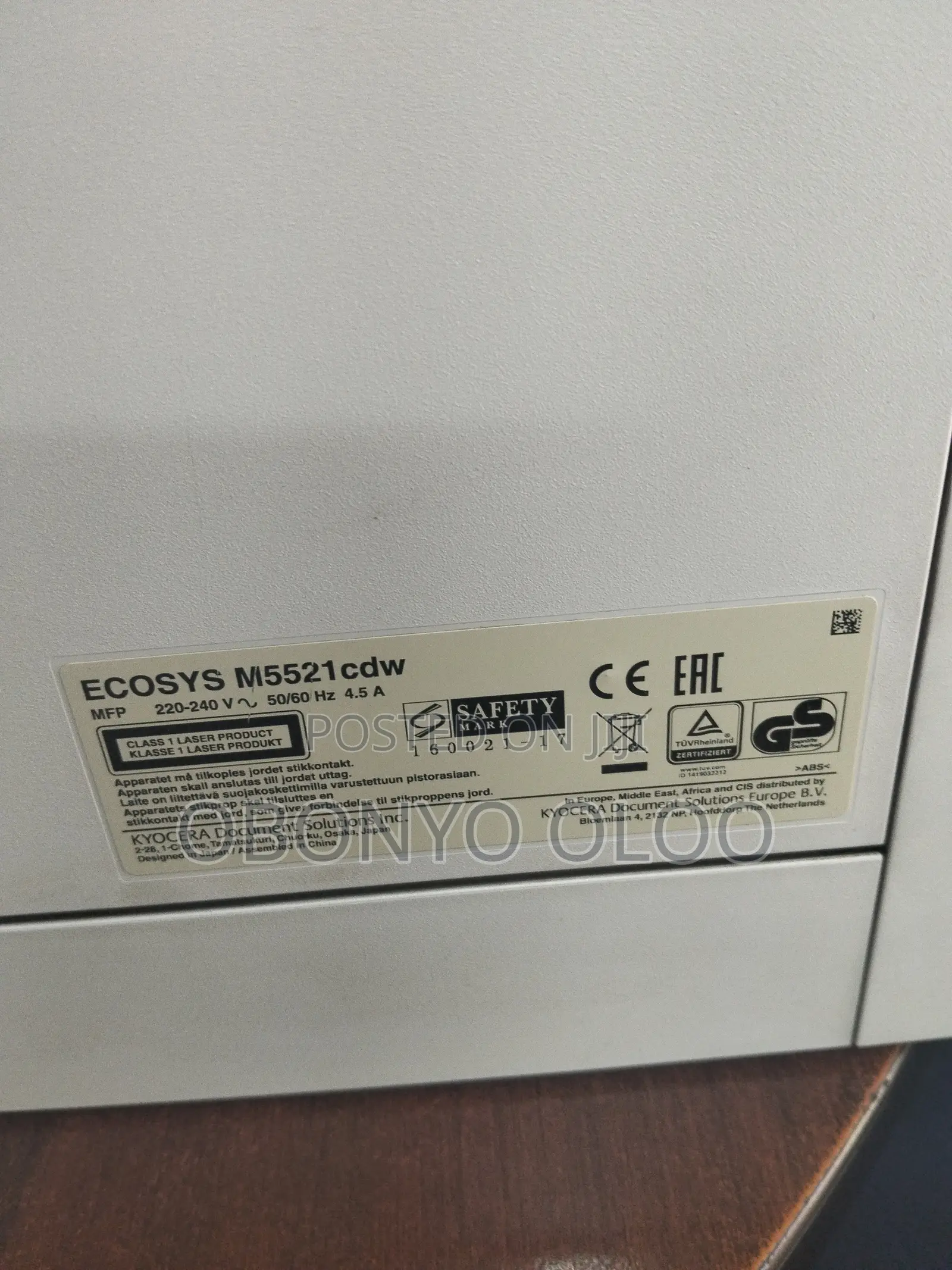 Kyocera M5521cdw