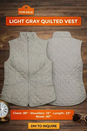 Half/Sleeveless Puff Jackets/Mtumba