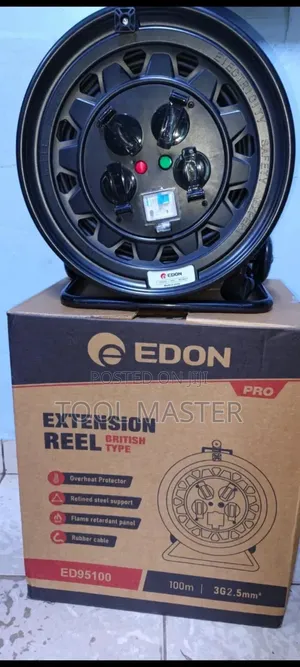 100m 2.5mm Edon Extetion Cable Reel/Portable 100m Extetion Cable