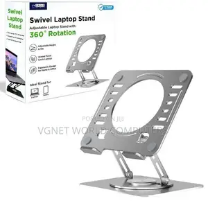 Ergonomics Swivel Laptop Stand for Adjustable Computer iPad Stand