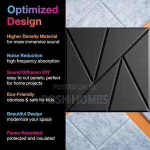 Self Adhesive Acoustic Sound Proof Panels