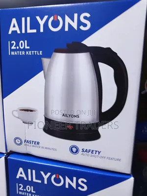 Stainless Steel Kettle, Ailyons Electric Kettle