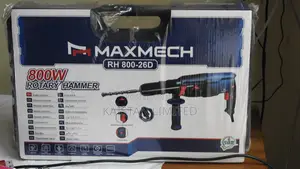 Maxmech 800w SDS Rotary Hammer Drill With Chisels Drill Bits