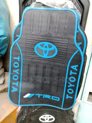 5_seater Toyota Cars Branded Washable Carpet Floor Mats
