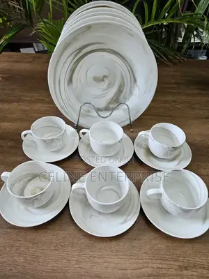 18 Pieces Ceramic Dinner Set Plate