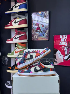 Nike Sb Dunk Low Pro X Parra "Abstract Art" Sneakers