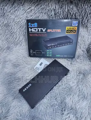 Hdmi Splitter 1x8 Uhd Connect One Source To 8 Displays