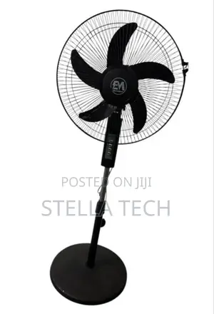 Black 16 Inches Electromate Electromate Standing Fans