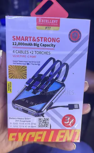 Excellent 12000mah Slim Powerbank