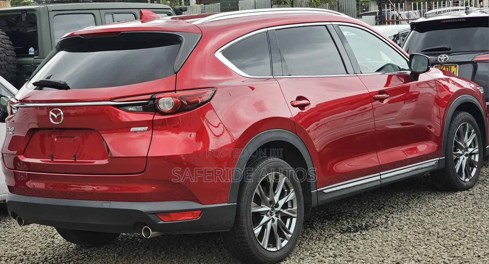 Mazda CX-8 2019 Red
