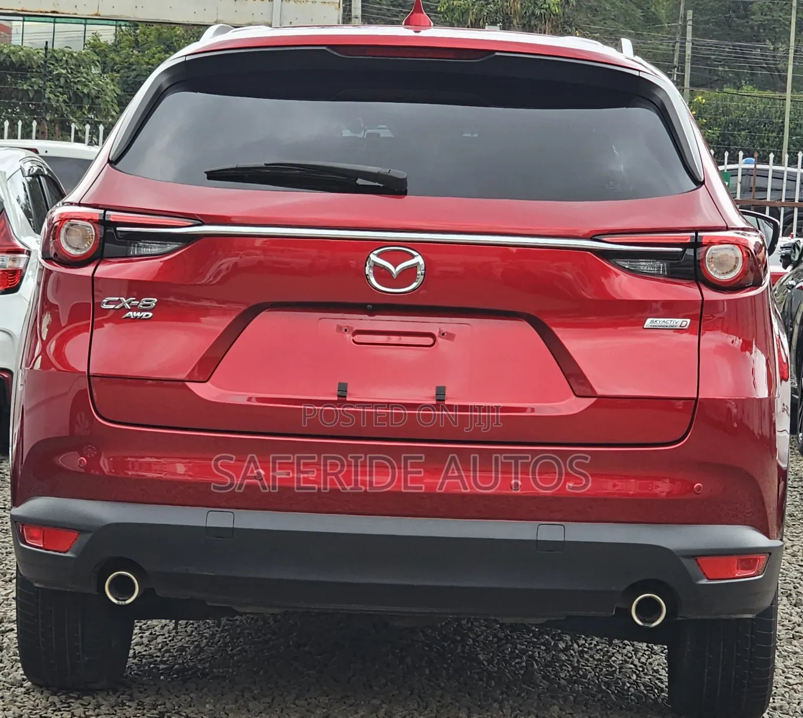 Mazda CX-8 2019 Red