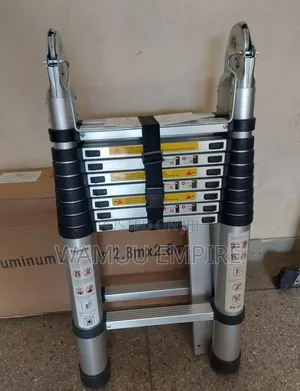 Double Telescopic Aluminium Ladder 5.6 Meters (2.8m + 2.8m).
