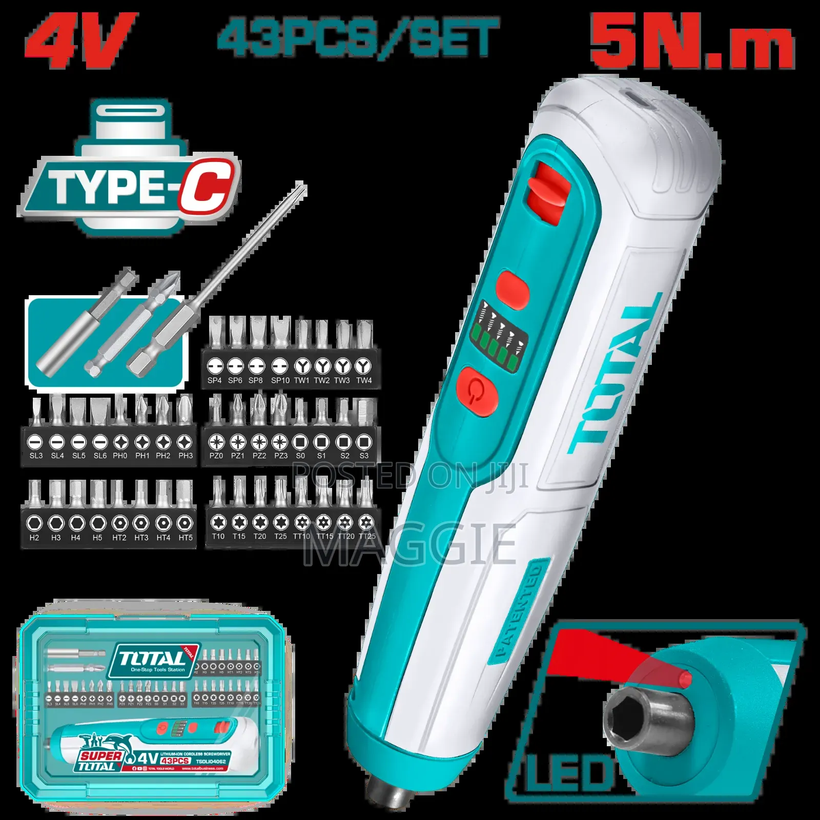 Cordless Screwdriver 4v