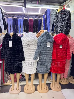 Ladies Winter Long Fleece Jacket/Fur Coats
