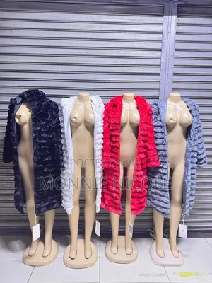 Ladies Winter Long Fleece Jacket/Fur Coats