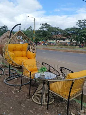 Outdoor Table /Chairs25000 and Hammock Swing25000