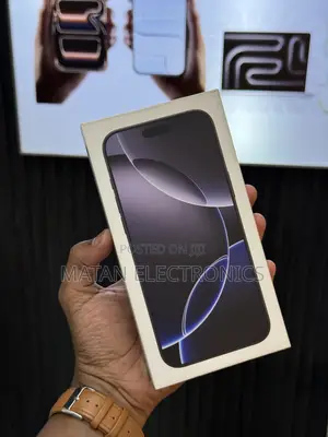 New Apple iPhone 16 Pro Max 256 GB Black