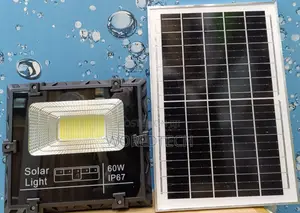 60w Solar Flood Light With Solar Panel