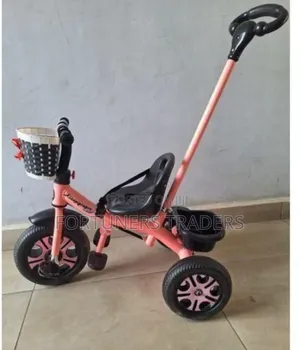 Tricycle With Push Handle