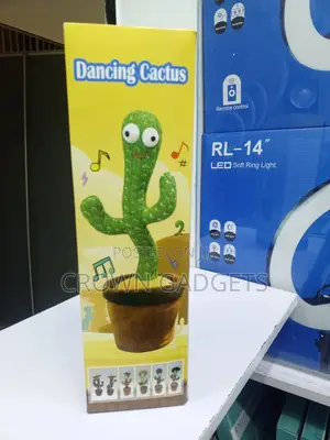 Musical Dancing Cactus Toy With Sound Recording and Dance