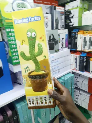 Musical Dancing Cactus Toy With Sound Recording and Dance