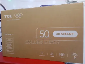 TCL 50 V6d HDR Google TV, New 2026
