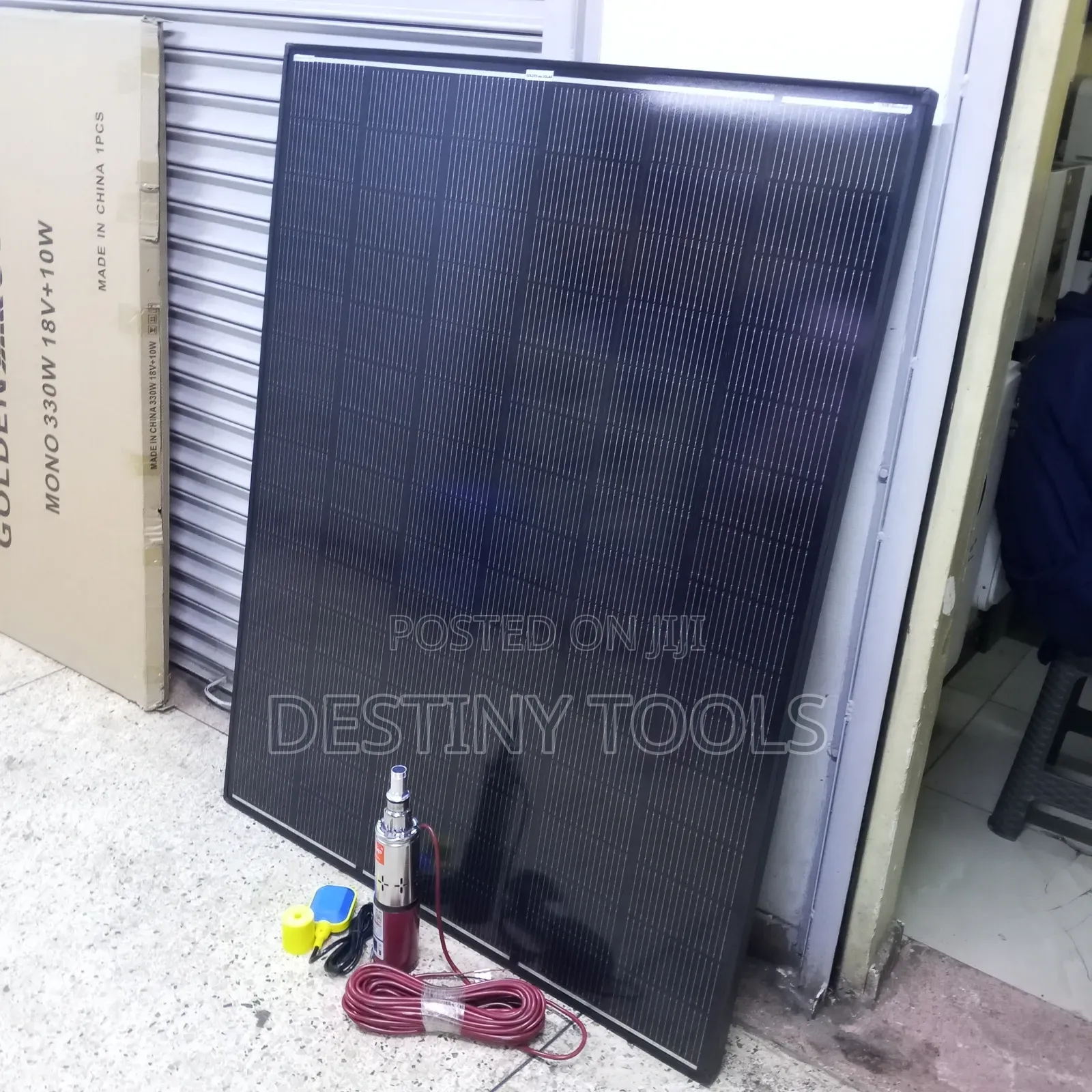 Solar Panel 350watts+Solar Submersible Water Pump