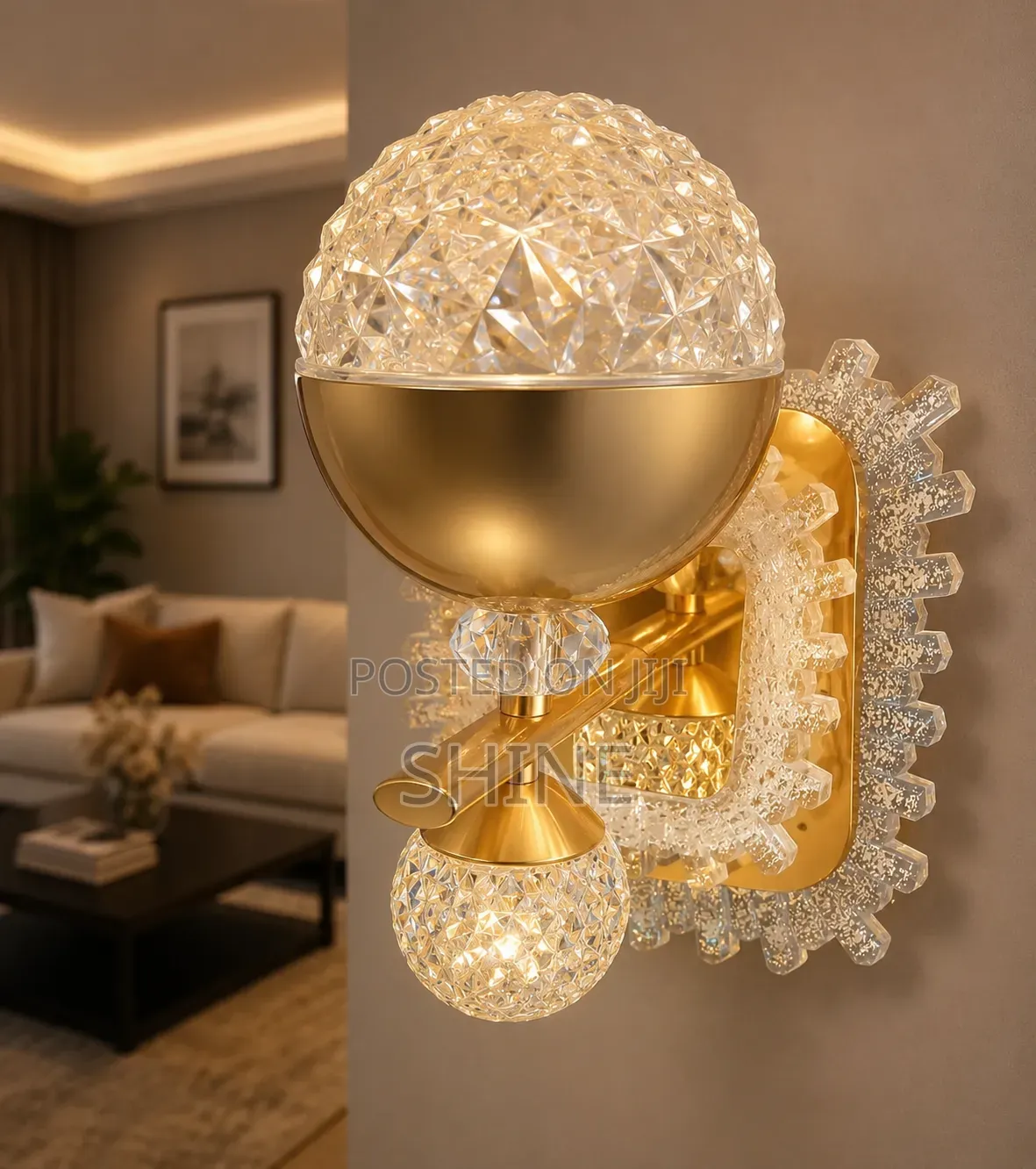 Modern Led Crystal Wall Bracket Lights
