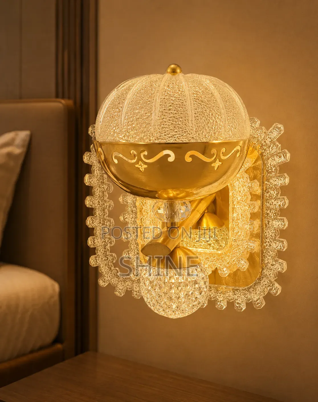 Modern Led Crystal Wall Bracket Lights