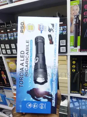 Torcia P50 Super Bright Led Torch For Camping And Security