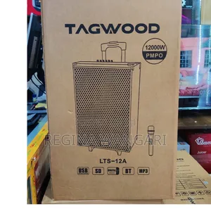 *Tagwood 12a Trolley Speaker 
With 2 Microphones
