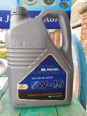 5w-40 4litres Engine Oil (Hl Mando)