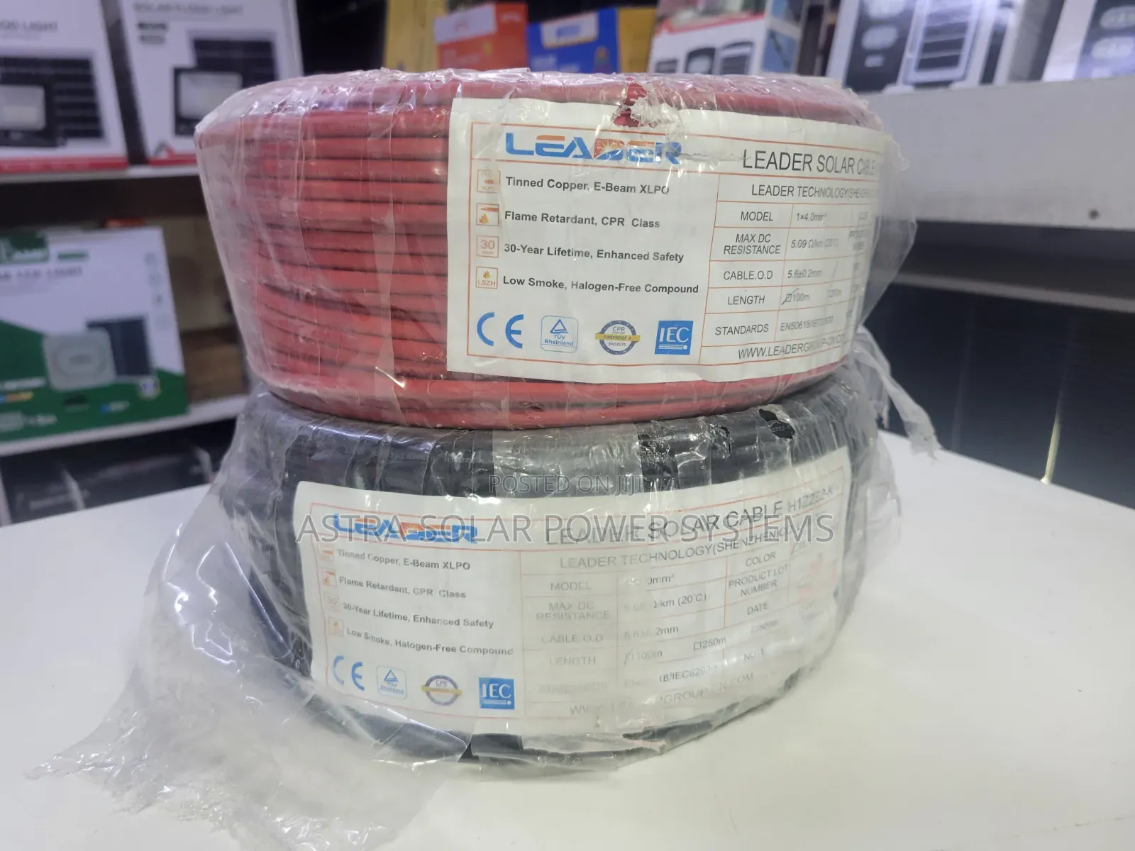 Leader 4.0mm Pv Cable