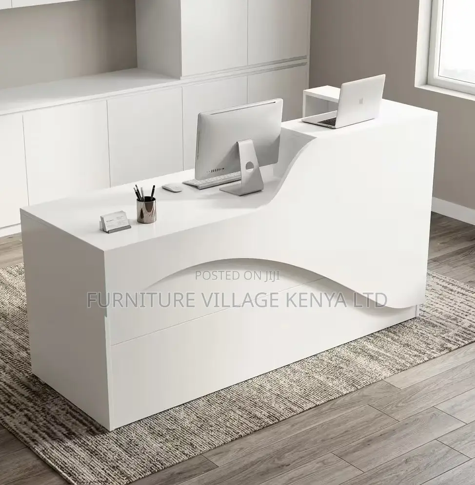 White Executive Office Waiting Desk