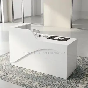 White Executive Office Waiting Desk