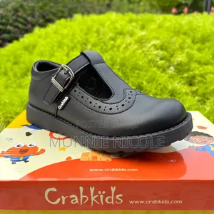 Crab Kids Matte School Shoes