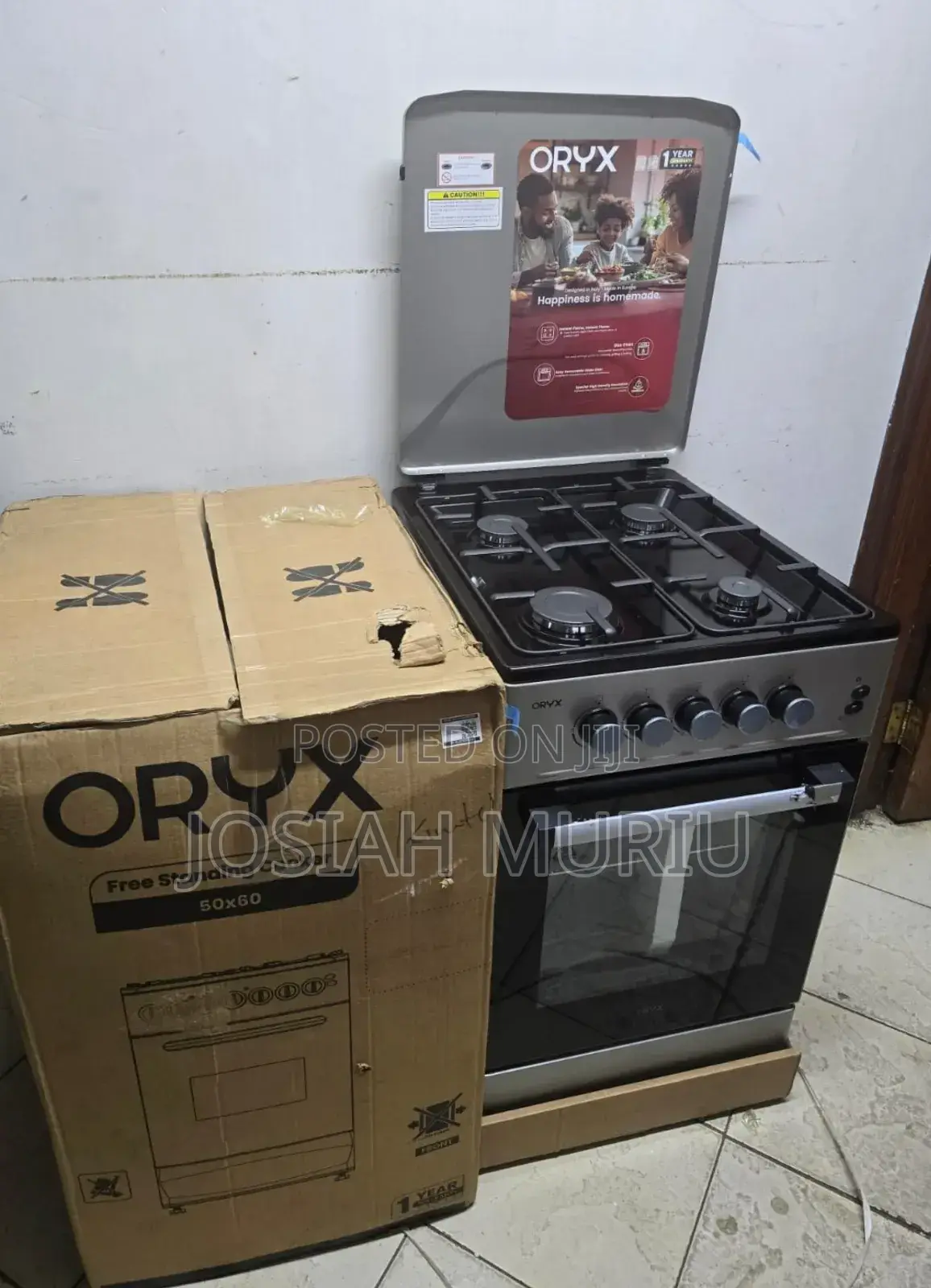 Full Gas Oryx Standing Cooker