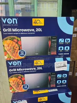 Von Microwave 20l Digital Microwave