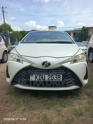 Toyota Vitz 2018 White