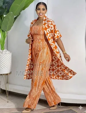 Classy Fashion Sense African Print 3pc Set