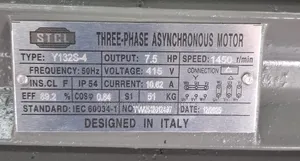 Electric Motor 7.5hp