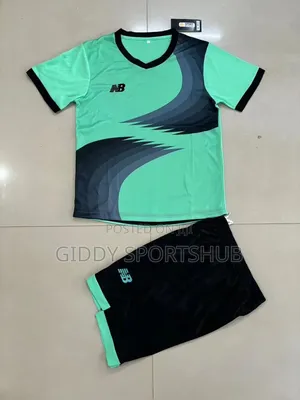 Blue With Accents Premium Football Uniforms