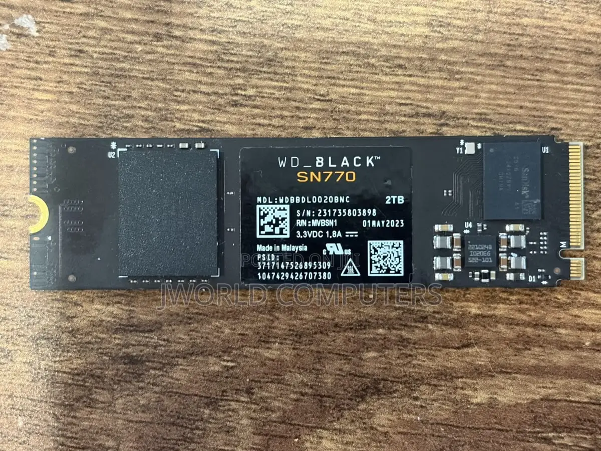 Pulled Sandisk Internal SSD M.2 Pcie Gen 3*4 Nvme 2280 - 512gb
