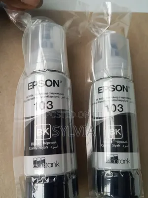 Epson 103 Original Ink -Black
