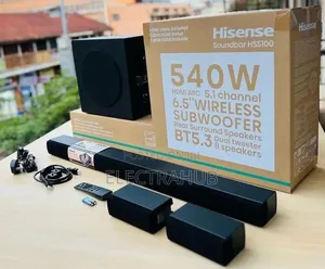 Hisense Soundbar 5.1 Channel 540w Hs5100 Brand New Sealed