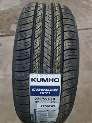 225 /55 R18 Khumo Tires (Korea)