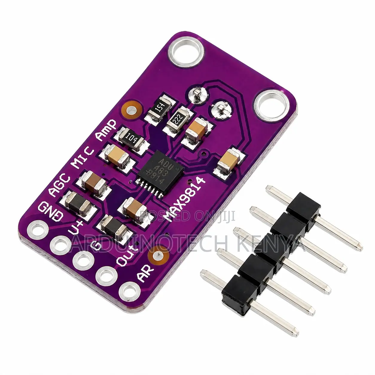 Max9814 Microphone Amplifier Module.